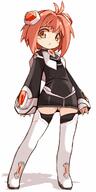 1girl full_body karukan_(monjya) loli momo_mizrahi pantyshot pink_hair thigh_boots xenosaga // 603x1200 // 448.7KB