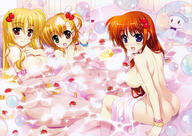 10s 3_females absurd_resolution absurdres art barefoot bathtub breasts bubble d fate_testarossa female food food_themed_hair_ornament fruit fujima_takuya hair_ornament heterochromia high_resolution large_breasts lyrical_nanoha mahou_shoujo_lyrical_nanoha mahou_shoujo_lyrical_nanoha_vivid multiple_females nude official_art open_mouth rubber rubber_duck sacred_heart scan scrunchie shared_bathing smile strawberry strawberry_hair_ornament takamachi_nanoha vivio wrist_scrunchie // 9899x7005 // 9.4MB