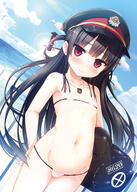 beach bikini female loli micro_bikini military_uniform swimsuit young // 2221x3107 // 1.2MB