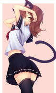 animal_ears schoolgirl_uniform tail // 800x1315 // 120.1KB