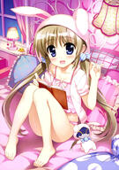 10s 1_female absurd_resolution absurdres animal_hood art barefoot bed blonde_hair blue_eyes blush book breasts brown_hair bunny_hood cleavage collarbone corona_timir d feet female floral_print frilled_pillow frills fujima_takuya gelbooru golem high_resolution hood lamp lingerie long_hair looking_at_viewer lyrical_nanoha mahou_shoujo_lyrical_nanoha mahou_shoujo_lyrical_nanoha_vivid male official_art on_bed open_clothes open_mouth open_shirt panties pillow pink_panties questionable ribbon safe scan shiny shiny_hair shiny_skin shirt short_sleeves sitting skindentation small_breasts smile solo striped_pattern sweater tagme tied_hair toes twintails underwear vertical-striped_panties vertical_stripes very_high_resolution vividgarden window windowsill yande.re // 2872x4097 // 1.5MB