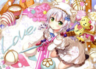 1_female absurd_resolution absurdres animal_ears apron art bare_legs bitten black_footwear blue_ribbon blueberry blush body_blush cake candy capelet chocolate_bar copyright dress ears english english_text eyebrows_visible_through_hair female food food_writing frilled_apron frills from_above fruit fujima_takuya fur fur-trimmed fur-trimmed_capelet fur-trimmed_hair_tie fur_trim green_eyes hair_between_eyes hair_tie hat hat_with_ears headwear heart-shaped_cake high_resolution highres holding holding_pencil kneeling layered_dress legs looking_at_viewer looking_up low_twintails mature minigirl neck_ribbon o official_art pencil pink_lips ribbon safe scan solo strawberry stuffed_animal stuffed_bird stuffed_toy sweets tagme text tied_hair tongue twintails very_high_resolution viewed_from_above white_apron white_capelet white_dress white_frills white_hair white_hat white_headwear // 5688x4091 // 2.9MB