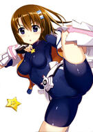 absurd_resolution absurdres archway_of_venus armor art belt black_gloves blue_hairclip blue_sleeve_ends bodysuit boots cropped_jacket fingerless_gloves footwear fujima_takuya hair_ornament hairclip high_resolution highres jacket mahou_shoujo_lyrical_nanoha_vivid miura_rinaldi_(cosplay) multicolored multicolored_clothes o official_art one_arm_up orange_jacket print_bodysuit questionable sankaku_channel scan simple_background sleeve_cuffs star_saber tagme very_high_resolution violence white_background white_footwear white_hair_ornament white_hairclip white_sleeves yande.re // 2876x4099 // 930.3KB