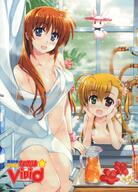 10s 2_females absurd_resolution absurdres art asymmetrical_hair bathing bathtub blonde_hair blush breasts brown_hair claw_foot_bathtub cleavage convenient_arm covering daughter female flower fujima_takuya green_eyes hands_on_own_face heterochromia high_resolution iced_tea lagomorph large_breasts large_filesize loli long_hair looking_at_viewer lyrical_nanoha mahou_shoujo_lyrical_nanoha mahou_shoujo_lyrical_nanoha_strikers mahou_shoujo_lyrical_nanoha_vivid mammal mother mother_and_daughter multiple_females navel nude official_art open_mouth pitcher ponytail purple_eyes rabbit red_eyes sacred_heart scan scrunchie shiny shiny_hair shiny_skin side_ponytail sitting small_breasts steam takamachi_nanoha takamichi_vivio text tied_hair very_high_resolution vivio water wet window yande.re young // 2785x3870 // 8.9MB