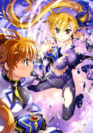 absurd_resolution absurdres archway_of_venus armor art black_cape bodysuit brown_hair daughter dress duel eyebrows_visible_through_hair fujima_takuya gloves hair_ornament hair_tie high_resolution highres lyrical_nanoha mahou_shoujo_lyrical_nanoha mahou_shoujo_lyrical_nanoha_vivid multicolored multicolored_clothes official_art ponytail print_bodysuit print_cape print_dress puffy_sleeves questionable red_brooch scan tagme takamichi_vivio tied_hair torn_ribbon very_high_resolution violence vivio white_jacket yande.re // 2871x4096 // 1.8MB