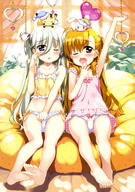 2_females ;o absurd_resolution absurdres art artbook asteion asymmetrical_bangs bangs bean_bag_chair blue_headwear christmas_outfit contentious_content covered_navel curtains dress einhart_stratos female fujima_takuya fur green_hat green_headwear hair_tie hat headwear high_resolution highres legs lingerie lyrical_nanoha magazine_(source) magazine_scan mahou_shoujo_lyrical_nanoha_vivid male mature mobile multiple_females nightcap official_art on_head one_arm_up panties pink_ribbon rubbing_eyes sacred_heart scan shirt sidelocks soles stretch striped_panties tagme takamichi_vivio tied_hair toes twintails two_side_up underwear very_high_resolution vivio white_panties white_underwear window wooden_floor young // 2876x4093 // 1.6MB