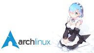 archlinux linux rem wallpaper zero_kara_hajimeru_isekai_seikatsu // 2560x1440 // 924.7KB