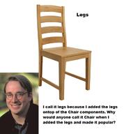 chair legs linus_torvalds memes tech // 650x700 // 184.1KB