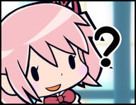 1 10s 1_female blush_stickers blushing_cheeks border cartoon chikuwabu confused d eyelashes female hair_ornament hair_ribbon head_tilted_at_an_angle image kaname_madoka madoka_magica mahou_shoujo_madoka_magica open_mouth pink_hair reaction ribbon short_hair short_twintails silent_comic smile solo spoilers tagme tied_hair transparent twintails // 600x465 // 158.5KB