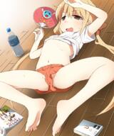 1 1_female atfbooru.ninja barefoot blonde_hair blush breasts brown_eyes casual_nudity clothes_lift company_connection company_name contentious_content explicit fan fanning_face fanning_self feet female flat_chest futaba_anzu groin hair_tie idolmaster idolmaster_cinderella_girls loli lolibooru lolibooru.moe lolicon lying lying_down mature mirakichi mound_of_venus navel no_panties nsfw nude on_back paper_fan pixiv_209773 pixiv_30220039 pocari_sweat pussy questionable r-18 revision shirt shirt_lift shorts small_breasts soles solo spread_legs spreading stomach sweat taiko taiko_no_tatsujin tied_hair toes top_lift twintails uchiwa upshorts vagina vulva wada_katsu water やすみみらきち アイマス1000users入り アキタランドゴシック 仰臥 双葉杏 自宅警備員のクールビズ // 700x840 // 515.5KB