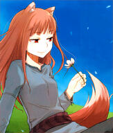 animal_ears holo spice_and_wolf wolf_girl // 1093x1284 // 329.1KB