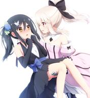 00s 10s 20170525 2_females artoria_pendragon artoria_pendragon_(all) artoria_pendragon_(lily) asymmetrical_hair atfbooru.ninja bare_shoulders black_dress black_gloves black_hair blonde_hair blush bow breasts brown_eyes butterfly_hair_ornament carrying cleavage commentary contentious_content cosplay couple detached_collar detached_sleeves dress elbow_gloves eye_contact fate fategrand_order fatekaleid fatekaleid_liner_prisma_illya fatestay_night female female_only flat_chest flower gelbooru gloves hair_bow hair_clip hair_flower hair_ornament hairclip hairpin happy haribote_(tarao) illyasviel_von_einzbern jewelry loli lolibooru lolibooru.moe looking_at_another mature miyu_edelfelt multiple_females o open_mouth ponytail princess_carry puffy_detached_sleeves questionable red_eyes ribbon saber saber_lily saber_lily_(cosplay) safe shy side_ponytail silver_hair simple_background sleeveless_dress sleeveless_outfit small_breasts smile tarao tied_hair white_background white_hair yellow_eyes young yuri イリみゆ セイバー・リリィ プリズマ☆イリヤ10000users入り // 913x991 // 672.7KB