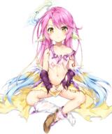 1_female blonde_hair blue_hair collarbone contentious_content female full_body gradient_hair halo high_resolution ikasoke_(likerm6au) indian_style jibril jibril_(no_game_no_life) likerm6au loli long_hair looking_at_viewer magic_circle mature multicolored_hair navel no_game_no_life pink_hair pixiv_66134409 pixiv_8100277 sitting solo torn_clothes very_long_hair white_wings wings yellow_eyes young younger ジブリール(ロリ) 伊幽 // 1181x1418 // 1.5MB