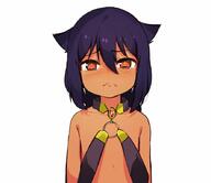1_female < aconbwakame arms_at_sides black_hair blush bright_pupils commentary_request contentious_content crying danbooru dark-skinned_female dark_skin eyebrows_visible_through_hair female female_focus female_only flat_chest gelbooru hair_between_eyes hair_flaps halterneck jahy jahy_sama_wa_kujikenai konbu_wakame loli lolibooru.moe long_hair looking_at_viewer loose_clothes mature o-ring o-ring_top pursed_lips questionable red_eyes revealing_clothes sad safebooru sankaku_channel simple_background slit_pupils solo solo_female tearing_up twitter upper_body wavy_mouth white_background young // 888x768 // 46.2KB
