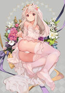 1_female alternate_costume anime ass bare_shoulders breasts bridal_gauntlets bridal_veil bride clothes_lift collarbone commentary_request danbooru dress elbow_gloves exposed_shoulders eyebrows_visible_through_hair fate fategrand_order fatekaleid fatekaleid_liner_prisma_illya feet female fgo合同誌宣伝 floral_print flower full_body garter_straps gloves high_resolution holding_clothes holding_object illyasviel_von_einzbern lace lace_trim legs lingerie lolibooru.moe long_hair looking_at_viewer lying male mature no_shoes on_side oneko onekoliu panties point_of_view questionable red_eyes rose_print safe sankaku_channel see-through shirt sidelocks skirt skirt_lift sleeveless_outfit small_breasts smile soles solo strapless strapless_dress thigh-highs thighs toes underwear veil wedding_dress white_dress white_flower white_gloves white_hair white_legwear // 945x1342 // 243.0KB