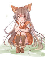 1_female absurd_resolution animal_ears arm_support aster_(granblue_fantasy) bangs blush boots brown_eyes brown_footwear brown_hair brown_legwear brown_sailor_collar brown_skirt clip_studio_paint d ears eighth_note erune eyebrows_visible_through_hair female footwear full_body fur fur-trimmed fur-trimmed_boots fur_trim granblue_fantasy hair_between_eyes hair_ornament hand_up high_resolution knee_highs knees_up legwear long_hair looking_at_viewer musical_note natsu_(sinker8c) open_mouth point_of_view safe sailor_collar sailor_uniform school_uniform schoolgirl_uniform serafuku shirt short_sleeves simple_background sinker8 sitting skirt smile solo uniform very_long_hair white_background white_shirt ♥ アステール 母乳ち～ずの夏 // 3584x4512 // 7.7MB