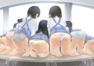 1 6+_females 7_females afks afks_(afukose) ass barefoot bent_over black_hair classroom contentious_content creator explicit feet female from_behind high_resolution legs loli long_hair miniskirt multiple_females panties pixiv_17777268 pixiv_74989248 questionable school_uniform skirt soles tagme toes underwear uniform young 並んで // 1771x1254 // 1.4MB