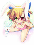 00s 10s 1_female 1girl animal_costume animal_ears bare_legs barefoot bent_knees blonde_hair blush bow bowtie breasts bunny bunny_costume bunny_ears bunny_girl bunny_suit bunnysuit contentious_content costume cuffs detached_collar ears exposed_shoulders female flat_chest garrison_cap green_eyes heterochromia lagomorph legs loli long_hair looking_ahead looking_at_viewer looking_up lyrical_nanoha mahou_shoujo_lyrical_nanoha mahou_shoujo_lyrical_nanoha_strikers mahou_shoujo_lyrical_nanoha_vivid mammal phone_wallpaper pixiv_35736469 pixiv_6632126 pixiv_id_6632126 potential_duplicate questionable rabbit red_eyes sacred_heart sacred_heart_(chris") safe sankaku_channel shiwo shiwodo sleeveless small_breasts smile solo strapless takamichi_vivio tied_hair twintails two_side_up vivio wallpaper wrist_cuffs ■ヴィヴィオヴァニー しを。 リリカルなのは500users入り ヴィヴィオ 高町ヴィヴィオ" // 887x1180 // 444.8KB