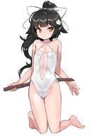 1_female absurd_resolution atfbooru.ninja azur_lane black_hair blush breasts brown_eyes camel_toe contentious_content creator erect_nipples explicit female flat_chest hair_ornament hair_ribbon hair_tie high_resolution leotard loli long_hair looking_at_viewer nipples one-piece_swimsuit point_of_view potential_duplicate questionable ribbon sankaku_channel sasahara_yuuki see-through simple_background small_breasts solo swimsuit sword tagme takao_(azur_lane) tied_hair very_high_resolution weapon white_background yande.re young // 2507x3541 // 2.2MB