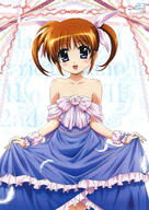 1_female absurd_resolution art bare_shoulders blush brown_hair dress explicit female high_resolution lyrical_nanoha mahou_shoujo_lyrical_nanoha mahou_shoujo_lyrical_nanoha_a's mahou_shoujo_lyrical_nanoha_the_movie_2nd_a's nyantype official_art okuda_yasuhiro purple_eyes safe scan short_twintails skirt_hold solo takamachi_nanoha tied_hair twintails yande.re // 6070x8600 // 5.6MB
