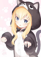 10s 1_female 1_male 2017 >0 >o angry animal_costume animal_ears animal_hood animal_suit animal_tail bangs blonde_hair blue_eyes blush blushing_cheeks booru_style_image_repository buttons capriccio caprin134 cat_ears cat_hood cat_tail danbooru dated doga_kobo ears explicit eyebrows_visible_through_hair eyelashes fake_tail fanged_tooth female fingernails fringe gabriel_dropout girl hair_bangs hair_between_eyes hibanar hood long_hair looking_at_viewer male nail_polish o open_mouth paw_pose paw_print pink_background pink_nails point_of_view safe signature signed single sleeves_past_wrists solo tagme tail tall_image tenma_gabriel_white upper_body v-shaped_eyebrows かぷりちお かぷりちお：ティアな38b ガヴリール ガヴリールドロップアウト ガヴリールドロップアウト10000users入り ガヴリールドロップアウト5000users入り ニャヴリール 天真=ガヴリール=ホワイト // 713x1000 // 194.1KB