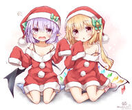 1 2_females 2d_art 2girls 3 =3 >0 >o alternate_costume alternate_headwear alternative_headwear angry anzu_ame asymmetrical_hair atfbooru.ninja bare_shoulders bat_wings bell blonde_hair blush blushing_cheeks booru_style_image_repository bow chestnut_mouth christmas christmas_outfit clown_222 clownwolc collarbone commentary crystal dated dress ears explicit eyebrows eyebrows_visible_through_hair fangs female flandre_scarlet full_body green_bow hair_between_eyes hair_between_the_eyes hair_bow hair_ornament hair_tie hat hat_bow headwear heart kneeling lavender_hair light_purple_hair loli long_sleeves looking_at_viewer multiple_females multiple_girls o off-shoulder off_shoulder open_mouth oversized_clothes pink_eyes pixiv_60554679 point_of_view pointy_ears pom_pom_(clothes) pom_pom_detailing ponytail red_dress red_eyes remilia_scarlet safe sankaku_channel santa_costume santa_hat siblings side_ponytail sisters sitting sitting_sideways sleeves_past_fingers sleeves_past_wrists socks squiggle star star_(symbol) strap_slip sweat tagme tied_hair touhou twitter_username v-shaped_eyebrows wariza wings yokozuwari young サンタクロースカーレット // 1080x900 // 714.9KB
