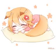 senko sewayaki_kitsune_no_senko-san sleeping // 920x820 // 522.8KB