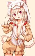 1_female 1girl animal_costume animal_hood animal_tail baram bell blonde blonde_hair breasts cat_hood cat_tail clip_studio_paint commentary_request cosplay costume d explicit eyebrows_visible_through_hair fake_tail fate fatekaleid fatekaleid_liner_prisma_illya fate_(series) fate_kaleid_liner_prisma_illya female hair_between_eyes hood hooded_pajamas illyasviel_von_einzbern jingle_bell kigurumi long_hair looking_at_viewer neco-arc neko_arc nekoarc no_bra open-mouth_smile open_mouth open_pajamas pajamas pixiv_217306 pixiv_65338701 point_of_view red_eyes safe small_breasts smile solo tail ばらむ プリズマ☆イリヤ1000users入り プリズマ☆イリヤ500users入り 続編制作決定！！ // 690x1116 // 827.1KB