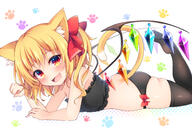 1_female 2019 5_fingers [email_protected] absurd_resolution accessory animal_ear_fluff animal_ears animal_humanoid animal_tail ass bandeau bangs bare_arms bare_shoulders black_bra black_clothing black_legwear black_panties black_socks black_underwear blonde_hair blush bow bra breasts cat_ears cat_humanoid cat_tail check_commentary commentary commentary_request crystal cute_fangs d danbooru ears eyebrows_visible_through_hair fangs felid felid_humanoid feline feline_humanoid female fingers flandre_scarlet footprint frilled_bra frills frilly frilly_clothing fur gelbooru hair hair_between_eyes hair_bow hair_ornament hand_up high_resolution humanoid inner_ear_fluff kemonomimi_mode legwear looking_at_viewer lying mammal mammal_humanoid miy@ multicolored_tail no_hat no_headwear no_shoes on_front on_stomach one_side_up open_mouth panties paw_pose paw_print pawprint point_of_view pose red_bow red_eyes safe short_hair simple_background skindentation small_breasts smile socks solo strapless strapless_bra tagme tail thighhighs thighs touhou tube_top tuft underwear video_game white_background white_body white_fur wings yellow_body yellow_fur // 7082x5016 // 9.2MB