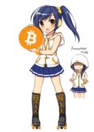 bitcoin-chan // 2480x3507 // 1.9MB