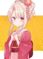 1_female absurd_resolution bangs blush closed_mouth commentary_request danbooru explicit eyebrows_visible_through_hair fate fatekaleid_liner_prisma_illya female floral_print furisode hair_between_eyes hair_up hands_together hands_up high_resolution illyasviel_von_einzbern japanese_clothes kimono light_brown_hair lolibooru.moe long_sleeves natsu_(sinker8c) obi open_clothes own_hands_together pink_kimono print_kimono prisma_illya red_eyes safe sash sidelocks sinker8 smile solo upper_body なつ 吸い込まれそうな瞳 振袖 描き初め 新年 謹賀新年 門脇舞以 // 2963x4024 // 8.0MB