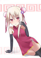 1_female 1girl absurdres arm_support armwear bangs black_gloves black_legwear blush brown_hair bun_cover china_dress chinese_clothes chinese_dress clip_studio_paint closed_mouth commentary commentary_request danbooru double_bun dress elbow_gloves eye_contact eyebrows eyebrows_visible_through_hair fate fatekaleid fatekaleid_liner_prisma_illya fate_(series) fate_kaleid_liner_prisma_illya female gloves hair_between_eyes highres illyasviel_von_einzbern legwear light_brown_hair long_hair looking_at_another looking_at_viewer mature natsu_(sinker8c) point_of_view prisma_illya purple_dress red_eyes safe sidelocks sinker8 sleeveless sleeveless_dress solo thigh-highs thighhighs very_high_resolution なつ チャイナ服 チャイナ服イリヤちゃん 母乳ち～ずの夏 // 2894x4093 // 2.3MB