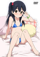 10s 1_female 1girl arm_support asymmetrical_hair barefoot bed bikini black_hair blue_bikini blush brown_eyes child contentious_content cover dvd_cover ecchi eye_contact fake_cover feet female female_focus female_only flat_chest focus_on_female_character hair_bobbles hair_ornament hair_tie kitashirakawa_anko loli lolibooru.moe long_hair looking_at_another looking_at_viewer mature navel one_side_up peace_sign pillow point_of_view ponytail questionable safe sankaku_channel side-tie_bikini side_ponytail sitting smile solo solo_female stomach swimsuit swimwear tail tamako_market tied_hair toes v v_over_eye youkan young // 600x850 // 157.1KB