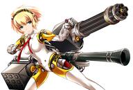 1_female aegis aegis_(persona) android aqua_eyes atlus blonde_hair blue_eyes breasts eyes face facial_expression female fighting_stance firearm fringe gatling_gun girl gun hair hair_between_eyes headphones high_resolution highres holding light_smile looking_at_viewer megami_tensei megaten necktie p4u payot persona persona_3 persona_4 persona_4_the_ultimate_in_mayonaka_arena pixiv_29830609 robot robot_joints safe sankaku_channel shin_megami_tensei short_hair simple_background single smile solo standing weapon white_background yande.re yoshimo yoshimo1211 ア_イ_ギ_ス アイギス アイギス(ペルソナ3) ペルソナ100users入り // 1718x1159 // 1.2MB