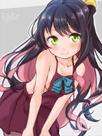 10 10s 1_female 1girl _zero_kara_hajimeru_isekai_seikatsu adapted_costume areola_slip areolae areolae_slip bare_shoulders black_hair blush bow bowtie breasts clothes_removed clothing contentious_content creampie dress explicit eyes face facial_expression female female_focus female_only garrison_cap green_eyes hair hair_ornament hair_ribbon hamakaze hamakaze_(kantai_collection) hands_on_own_knees kantai_collection leaning leaning_forward loli lolibooru.moe long_hair looking_at_viewer multicolored_hair multicoloured_hair naganami_(kantai_collection) nijie.info pink_hair pixiv_59145355 pixiv_8831721 point_of_view questionable rem rem_(zero) ribbon sankaku sankaku_channel scant_clothing shirt shirt_removed shirtless shoulders simple_background sleeveless sleeveless_dress smile solo solo_female tamanoi_peromekuri young ついったーのおえかきまとめました♪ 夕雲 早霜 朝霜 清霜 長波 // 800x1062 // 414.8KB