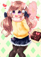 1_female 1girl animal_ears animal_tail argyle argyle_background arms_behind_back bad_id black_legwear blush bow box brown_hair canaria-n d ears explicit eyebrows eyebrows_visible_through_hair face facial_expression female frilled_skirt frills fur fur_collar gift gift_box hair hair_bow heart high_resolution highres legwear long_hair mutou_mato open_mouth original pantyhose pixiv_48771217 purple_eyes safe skirt smile solo spoken_object squirrel_ears squirrel_tail tail translated translation_request valentine violet_eyes バレンタインでした // 900x1240 // 712.7KB