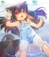 1_female 2d_art 3 animal_ear_fluff animal_ears animal_tail arm_up armpits blue_swimsuit brown_hair collar dog_ears dog_girl dog_tail dress ears eyes face facial_expression fangs female hair_intakes high_resolution hiyoko kannagi_cocoa loli long_hair open_mouth original pixiv_5031 pixiv_90991218 questionable red_eyes ribbon safe school_swimsuit see-through smile solo strap_slip summer_dress sundress swimsuit swimsuit_under_clothes swimwear tagme tail toba_hiyoko twitterここあイラストまとめ water wet wet_clothes wet_dress white_dress // 1200x1400 // 1.9MB