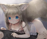 1_female 1_male 1boy 1girl animal_ear_fluff animal_ears animal_tail ass black_shirt blue_eyes bottomless breast_press breasts brown_hair camisole clothing contentious_content dog_tail ears explicit eyes female female_on_top gelbooru girl_on_top head_out_of_frame loli lolibooru.moe long_hair lying lying_on_person male on_back on_stomach on_top open_mouth original out_of_frame psyche3313 questionable sankaku_channel shirt small_breasts strap_slip tail thighs white_camisole young // 1392x1154 // 650.8KB