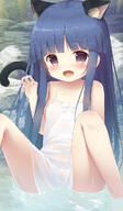 1_female 1girl 2d_art animal_ear_fluff animal_ears animal_tail arm_behind_back arm_up bangs bare_legs blue_hair blunt_bangs blush cat cat_ears cat_girl cat_tail catgirl claw_pose collarbone dress ears eyebrows eyebrows_visible_through_hair face facial_expression fang feline_characteristics female furude_rika genitalia hair hand_up high_resolution highres higurashi_no_naku_koro_ni knees_up legs loli lolibooru.moe long_hair looking_at_viewer neck nekomimi no_bra no_panties nopan open_mouth outdoors outside partially_submerged pixiv_93608699 pixiv_942719 psyche3313 purple_eyes pussy questionable sankaku see-through short_dress sitting smile solo spread_legs spreading sundress tail thighs through_clothes vagina water wet wet_clothes wet_dress white_dress にゃーにゃーなのです プシュケー // 715x1221 // 454.5KB