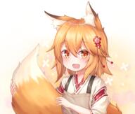 1_female 2019 accessory animal_ear_fluff animal_ears animal_humanoid animal_tail apron blonde_hair blush brown_apron brown_eyes brown_hair canid canid_humanoid canine canine_humanoid clothed clothing d danbooru ears explicit eyes face facial_expression fang fangs female flower fluffy fluffy_tail fox fox_ears fox_girl fox_humanoid fox_tail gelbooru hair hair_ornament happy holding_own_tail holding_tail humanoid japanese_clothes lolibooru.moe looking_at_viewer mammal mammal_humanoid mannack miko open_mouth open_smile orange_hair pixiv_29759565 pixiv_74976359 pixiv_id_29759565 point_of_view ribbon safe sankaku_channel senko senko-san senko_(sewayaki_kitsune_no_senko-san) sewayaki_kitsune_no_senko-san shirt short_hair smile solo tail tail_hold traditional_clothes upper_body white_shirt yellow_eyes young 世話やきキツネの仙狐さん 仙狐さん 獸耳 足袋 // 2200x1867 // 2.1MB