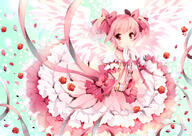 10s 1_female bad_id bad_pixiv_id blush bow dress explicit face facial_expression fanart fanart_from_pixiv feather_wings female flower frilled_dress frills gloves hair_bow hands_on_own_face kaname_madoka magical_girl mahou_shoujo_madoka_magica mahou_shoujo_madoka☆magica petal petals photoshop_(medium) pink_eyes pink_hair pixiv red_eyes ribbon rose rose_(flower) safe short_twintails smile solo tied_hair twin_tails twintails ultimate_madoka wataame27 wings // 818x579 // 226.5KB