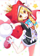 1_female 1girl animal_ear_headwear belt belt_buckle blonde_hair blue_bow bow braid buckle crown d explicit face facial_expression female footwear gloves hair han-gyaku-sei_million_arthur high_resolution highres large_shoes loli md5_mismatch million_arthur million_arthur_(series) open_mouth red_footwear red_hood renkin_arthur safe shoes short short_sleeves simple_background sleeves smile solo star_(symbol) usalxlusa vial white_gloves yellow_eyes // 868x1228 // 1.1MB