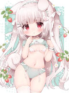 1_female 1girl absurd_resolution absurdres animal_ears animal_tail ass ass_visible_through_thighs bangs bikini bikini_top bikini_top_only blunt_bangs blush breasts buruma choker contentious_content contrapposto cowboy_shot dog_ears dog_tail ears eyes female flower food fruit green_buruma hair hair_ornament hairclip head_tilt heart heart_hair_ornament heart_print high_resolution highres jewelry koma_momozu legwear loli lolibooru.moe long_hair looking_at_viewer momozu_komamochi navel necklace o open_mouth original point_of_view questionable red_eyes ribbon ribbon_choker safe sankaku_channel silver_hair simple_background small_breasts solo stomach strawberry string_bikini swimsuit swimwear tail thigh-highs thigh_gap thighhighs thighs two_side_up very_high_resolution white_background white_bikini white_flower white_legwear white_ribbon white_swimsuit wrist_cuffs // 2111x2807 // 3.2MB