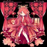 1_female 1girl ahoge ark_order bangs bed_frame bed_sheet bug butterfly butterfly_hair_ornament curtains double_bun dress earrings eyes face facial_expression faux_figurine female fenghuang_(ark_order) fire flower footwear gold_trim hair hair_bun hair_flower hair_ornament hair_stick insect jewelry legwear long_hair long_sleeves looking_at_viewer official_art orange_eyes pillow red_dress red_footwear red_hair safe sidelocks sitting smile socks solo tachi-e tassel transparent_background tsukimi_(xiaohuasan) very_long_hair white_legwear younger // 1024x1019 // 613.4KB