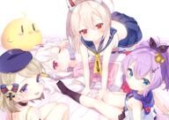 2d_art 4_females 4girls all_fours anchor_symbol animal_ears ayanami_(azur_lane) azur_lane bangs bare_arms bare_shoulders bed_sheet beret bird black_legwear blue_headwear blue_sailor_collar blue_skirt blush bow breasts brown_hair brown_ribbon bunny_ears camisole chick closed_mouth coconeeeco commentary_request crop_top crown d danbooru danbooru-safebooru ears erection explicit female garrison_cap gelbooru genitalia gloves green_eyes hair_between_eyes hair_bow hair_ornament hair_ribbon hair_tie hat head_tilt headgear headwear high_ponytail iron_cross jacket javelin_(azur_lane) knee-high_legwear knee_highs kneehighs koko_ne koko_ne_(user_fpm6842) kokone_(coconeeeco) laffey_(azur_lane) legwear light_brown_hair long_hair long_sleeves looking_at_viewer lying manjuu_(azur_lane) mature midriff mini_crown multiple_females multiple_girls nsfw on_back one_eye_closed open_clothes open_jacket open_mouth penis pink_jacket pixiv_20898295 pixiv_74252439 pleated_skirt ponytail pov purple_eyes purple_hair questionable r-18 rabbit_ears red_eyes red_skirt ribbon safe safebooru sailor_collar shirt silver_hair simple_background sitting skirt sleeveless sleeveless_outfit sleeveless_shirt sleeves_past_wrists small_breasts smile striped striped_bow striped_pattern thigh-highs thighhighs tied_hair tilted_headwear twintails user_fpm6842 very_long_hair violet_eyes white_background white_camisole white_gloves white_legwear white_shirt yellow_neckwear z23(アズールレーン) z23_(azur_lane) きゅうけいちゅう… ここね アズレン主人公組 アズールレーン アズールレーン1000users入り アズールレーン5000users入り ジャベリン(アズールレーン) ラフィー(アズールレーン) 初期艦(アズールレーン) 綾波(アズールレーン) // 1433x1013 // 1.3MB