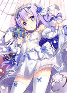 1_female 1girl alternate_costume azur_lane bare_shoulders blue_bow blue_flower blue_rose blush bow bow_panties breasts bridal_veil choker clothes_lift commentary_request cowboy_shot cross detached_sleeves dot_nose dress dress_lift equine eyebrows eyebrows_visible_through_hair eyes_visible_through_hair facing_away female flower fujima_takuya hair_bun hair_flower hair_ornament hair_ribbon head_tilt heart heart_choker jewellery jewelry juliet_sleeves lace lace-trimmed_dress lace_trim legs legs_apart lifted_by_self lolibooru lolibooru.moe long_hair long_sleeves looking_at_viewer mammal mature midriff mocochin mythical o object_hug open_mouth panties pantsu petals pixiv_22526 pixiv_66280855 pov puffy_sleeves purple_bow purple_eyes purple_hair questionable ribbon ring rose safe safebooru sankaku_channel see-through sensitive side_bun single_hair_bun single_side_bun skirt_hold sleeves_past_wrists small_breasts solo sparkle spread_legs spreading standing strapless strapless_dress stuffed_alicorn stuffed_animal stuffed_toy stuffed_unicorn stuffed_winged_unicorn tareme tareme_eyes thigh-highs thighhighs tiara tied_hair twitter_username underwear unicorn unicorn_(azur_lane) veil violet_eyes wedding_band wedding_dress white_choker white_dress white_legwear white_panties white_pantsu white_ribbon white_thighhighs white_underwear 「お兄ちゃんのためにユニコーンがんばる！」 ぱんつ アズールレーン アズールレーン10000users入り ウェディングドレス ケッコン ケッコン(アズールレーン) スケスケ ユニコーン ユニコーン(アズールレーン) 滲み出るエロス 藤真拓哉@4号館ア−03ab 藤真拓哉@シグルリ 藤真拓哉@シグルリ10月放送 // 600x825 // 517.6KB