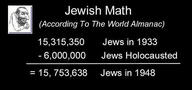 holohoax jew maths memes merchant pol // 600x281 // 34.9KB