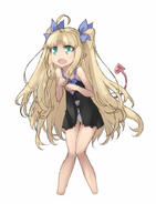 1_female 1girl ahoge astarotte_no_omocha! astarotte_ygvar astcd2 blonde_hair bow child clothing clothing_cutout commentary_request cropped_legs demon_tail ears fang feet_apart female green_eyes hair_bow hair_ornament knees_together knees_together_feet_apart knees_touching long_hair lotte_no_omocha! navel navel_cutout open_mouth panties pantsu pointed_ears pointy_ears questionable safe simple_background slit_pupils solo stomach tail tied_hair twintails underwear very_long_hair young アスタロッテ アスタロッテのおもちゃ! ロッテ ロッテのおもちゃ! // 761x1034 // 382.8KB