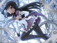 1_female 1girl akemi_homura argyle argyle_legwear bangs black_hair black_hair_ornament black_hairband black_headwear black_legwear black_pantyhose blurry boots commentary depth_of_field eyebrows eyebrows_visible_through_hair female finger_on_trigger firearm footwear from_side gears gun hair_ornament hairband heels high_heel_boots high_heels holding holding_gun holding_object holding_weapon in_profile jewellery jewelry knee_up legwear lolibooru long_hair looking_at_viewer magical_girl mahou_shoujo_madoka_magica mature pantyhose parted_lips pixiv_64963459 pov purple_eyes purple_skirt ring safe sensitive shoes siraha skirt solo tsurime tzdchv violet_eyes weapon ほむかっこいい ほむらさん まどか☆マギカ1000users入り // 1342x1000 // 720.4KB