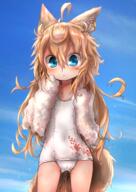 animal_ears cameltoe clothing contentious_content explicit female high_resolution kemomimitei large_filesize loli one-piece_swimsuit pee school_swimsuit sukumizu swimsuit swimsuits tagme tail tank_suit urine very_high_resolution // 2508x3541 // 8.1MB